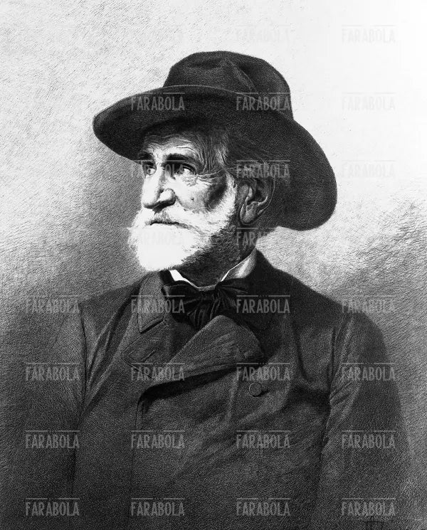 Ritratto di Giuseppe Verdi, XIX secolo