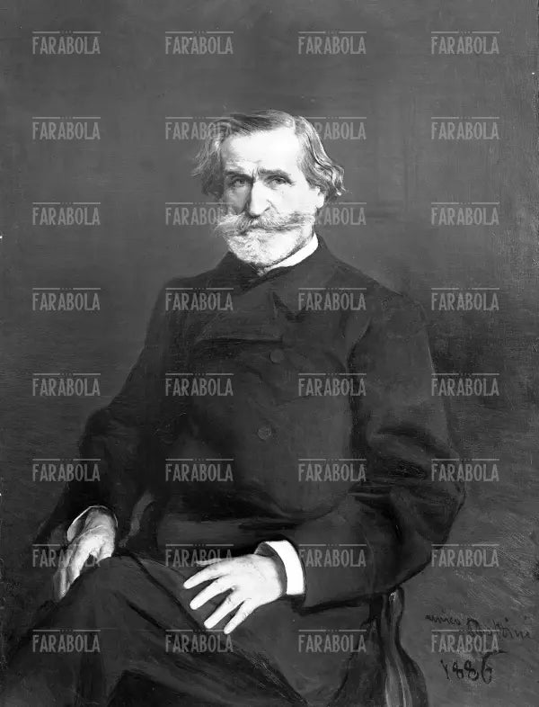 Ritratto di Giuseppe Verdi, XIX secolo
