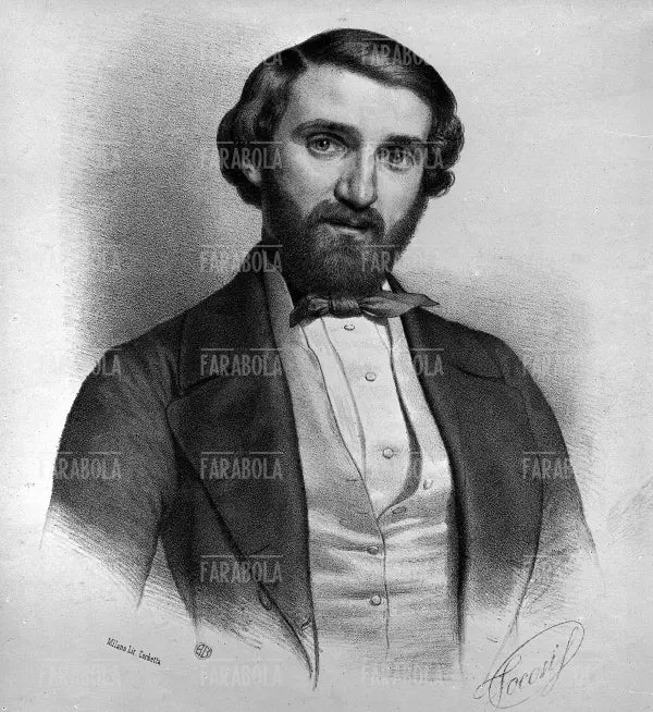 Ritratto di Giuseppe Verdi di Focosi, XIX secolo