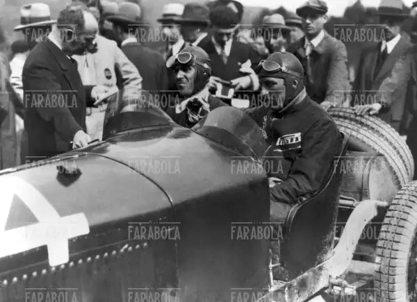 Tazio Nuvolari su Alfa Romeo, Targa Florio, 1931