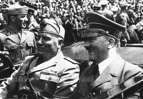 Benito Mussolini e Adolf Hitler, Monaco di Baviera, 1940