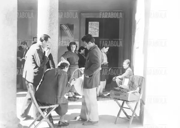 Mercato in via Unione, Milano, 1948