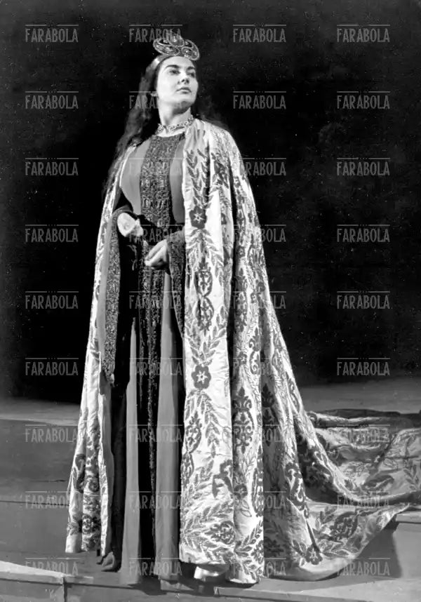Maria Callas, Opera Nabucco, Teatro San Carlo, Napoli, 1949