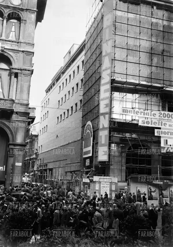 Ricostruzione della Rinascente, Milano, 1950