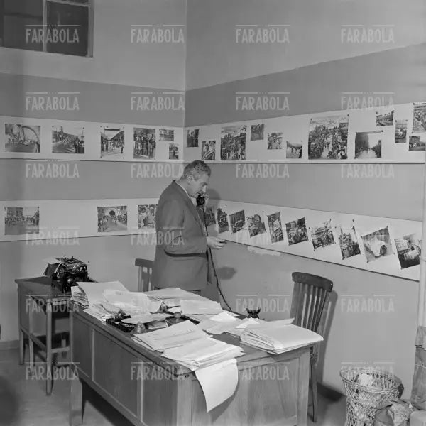 Preparativi per il Giro d'Italia, Gazzetta dello Sport, Milano, 1951