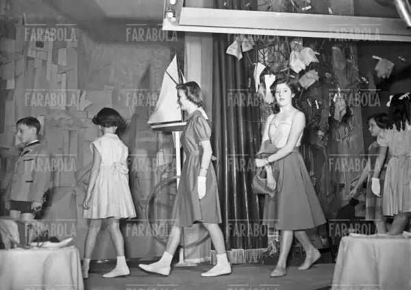 Sfilata della Rinascente, Milano, 1952