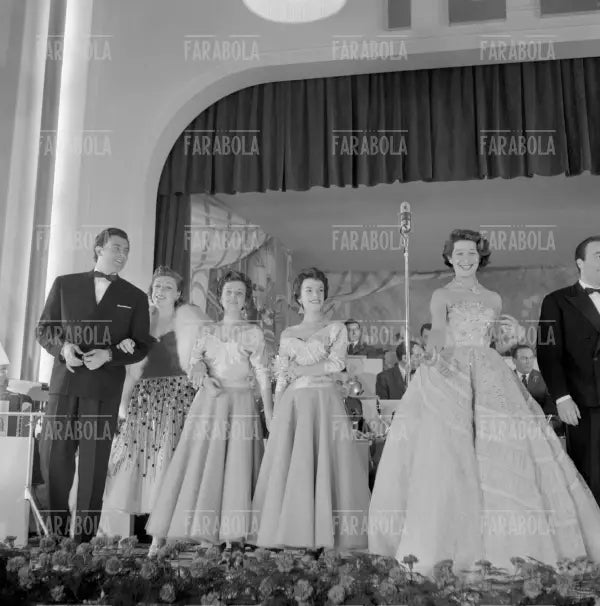 Achille Togliani, Carla Boni, il Duo Fasano e Vittoria Mongardi, Festival di Sanremo, 1954