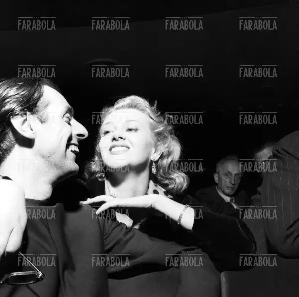 Dario Fo e Franca Rame alle prove di Sani da legare, Piccolo Teatro, Milano, 1954
