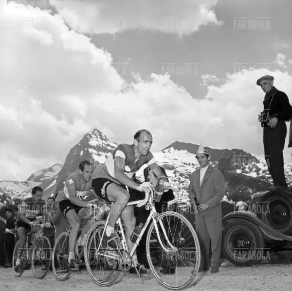 Fiorenzo Magni e Hugo Koblet, Giro d'Italia, 1955