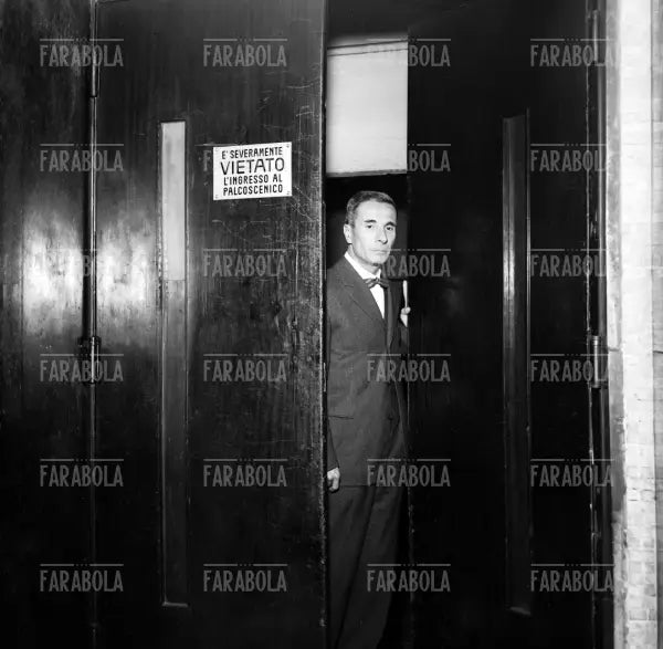 Dino Buzzati, Teatro Olimpia, Milano, 1955