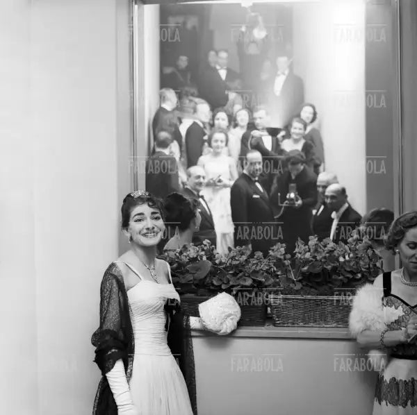 Maria Callas, Inaugurazione della Piccola Scala, Milano, 1955