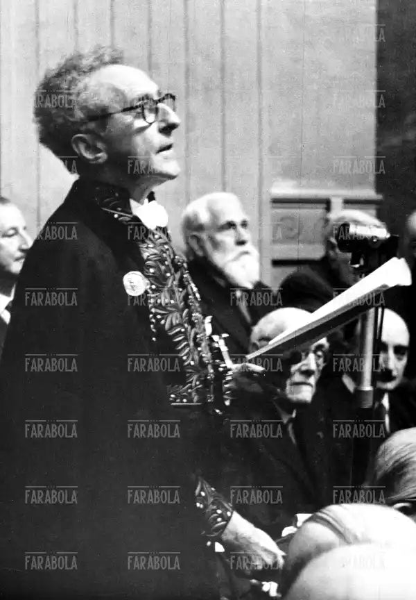 Jean Cocteau all'Académie franÁaise, 1955
