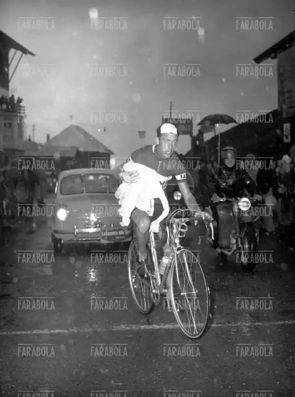 Charly Gaul sul Monte Bondone, Giro d'Italia, 1956