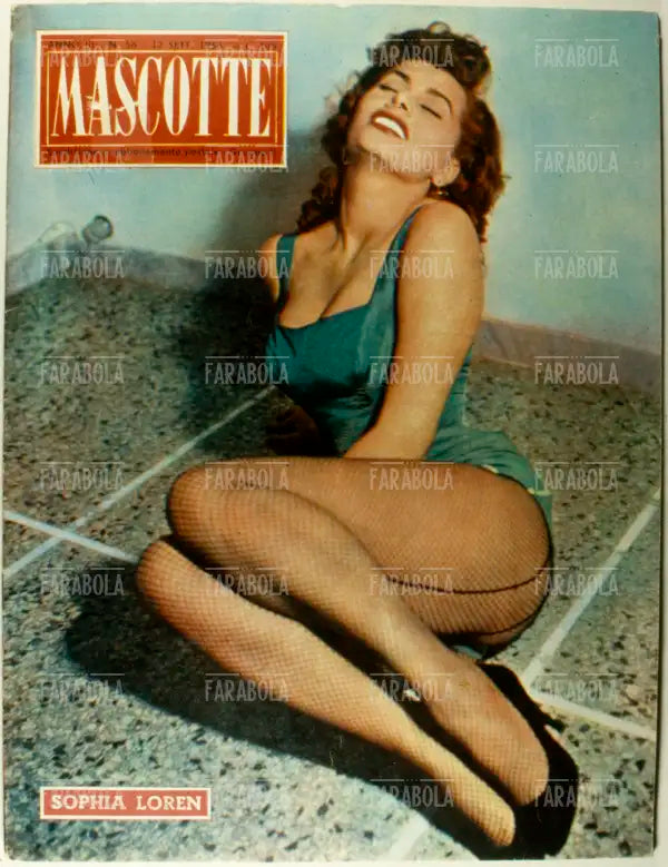Sophia Loren, Copertina di Mascotte, 1956