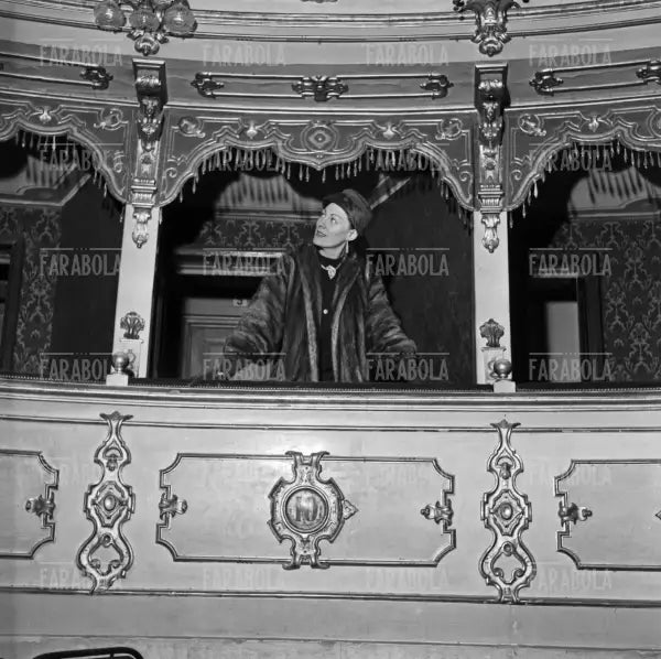 Renata Tebaldi al Teatro Giuseppe Verdi, Busseto, 1956
