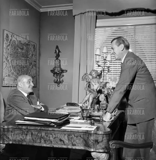 Umberto Brustio e Aldo Borletti, La Rinascente, Milano, 1957