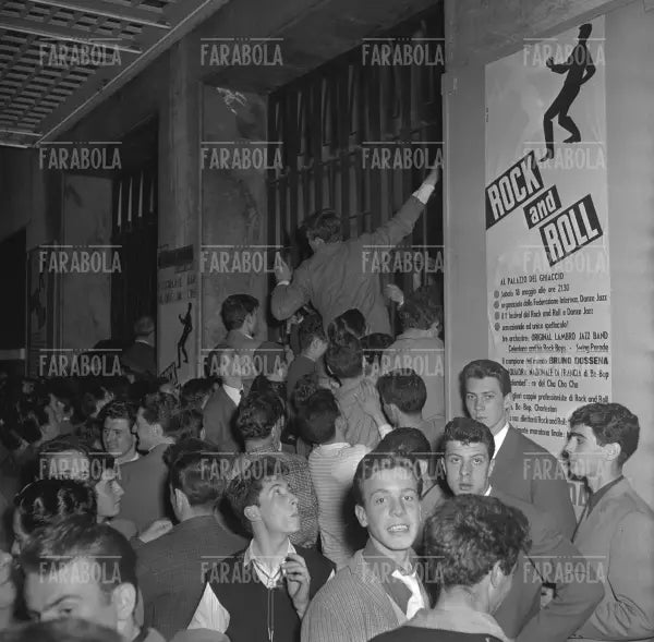 Festival del Rock and Roll al Palazzo del Ghiaccio, Milano, 1957