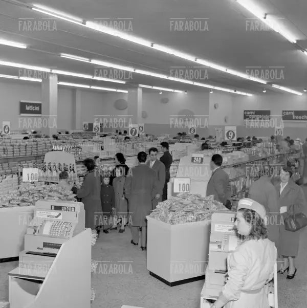 Supermercato Esselunga, Milano, 1957
