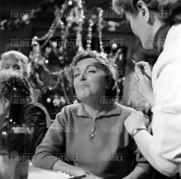 Edith Piaf sul set, Film Les amants de demain, Parigi, 1957