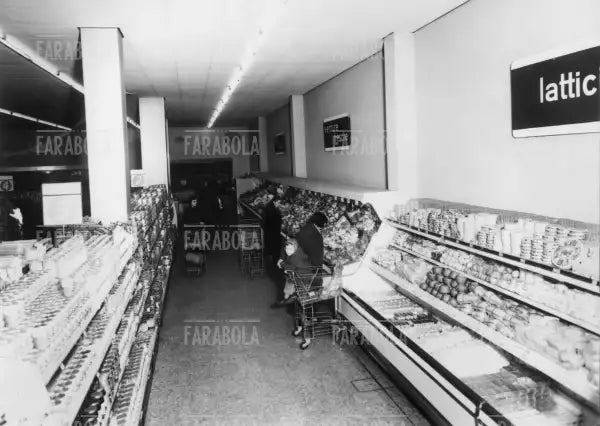 Supermercato Esselunga, Milano, 1958