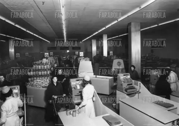 Supermercato Esselunga, Milano, 1958