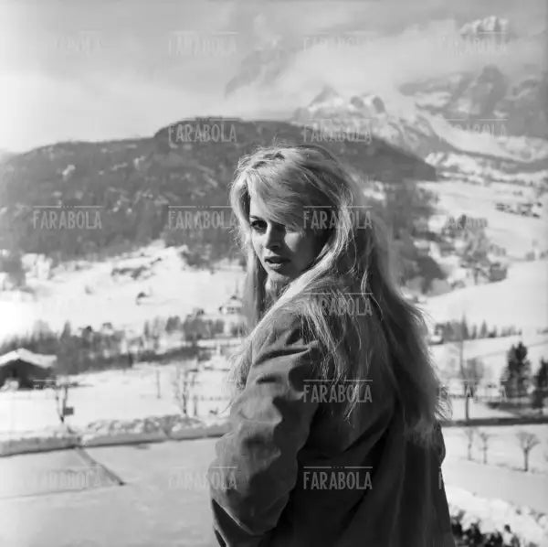 Brigitte Bardot, Cortina d'Ampezzo, 1958