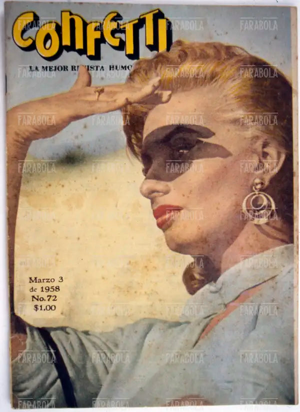 Sophia Loren, Copertina di Confetti, 1958