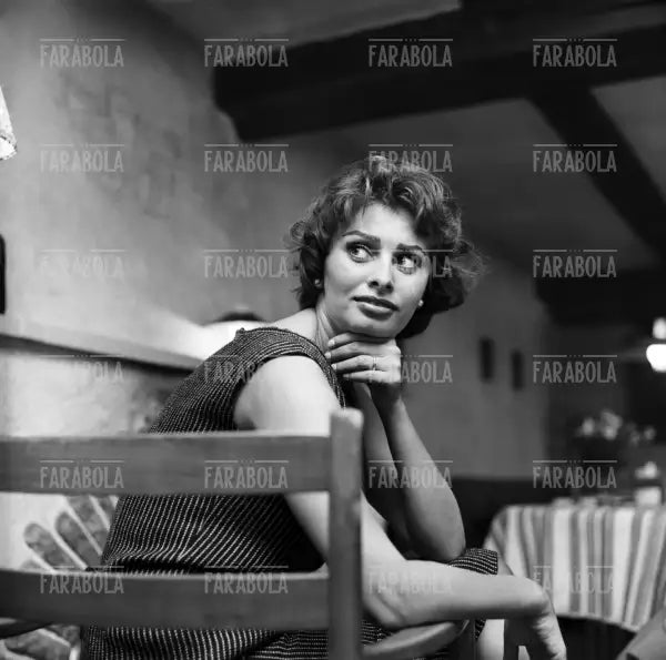 Sophia Loren, B¸rgenstock, 1958