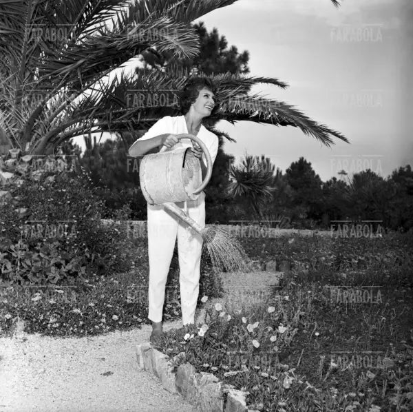Sophia Loren in vacanza, Saint-Tropez, 1958