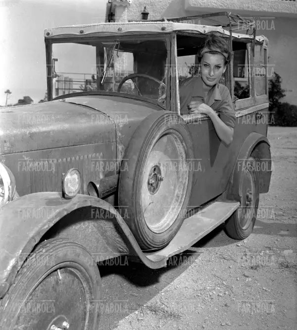 Sophia Loren in vacanza, Saint-Tropez, 1958