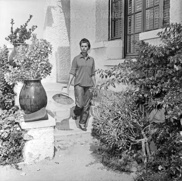 Sophia Loren in vacanza, Saint-Tropez, 1958