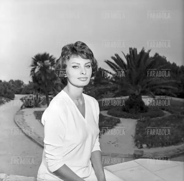 Sophia Loren in vacanza, Saint-Tropez, 1958