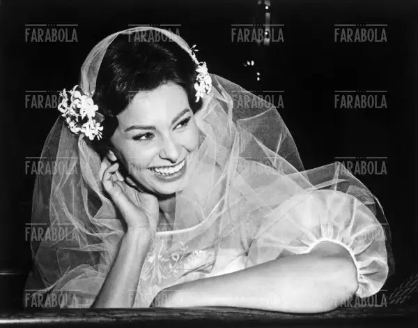 Sophia Loren sul set, Film Orchidea nera, 1958