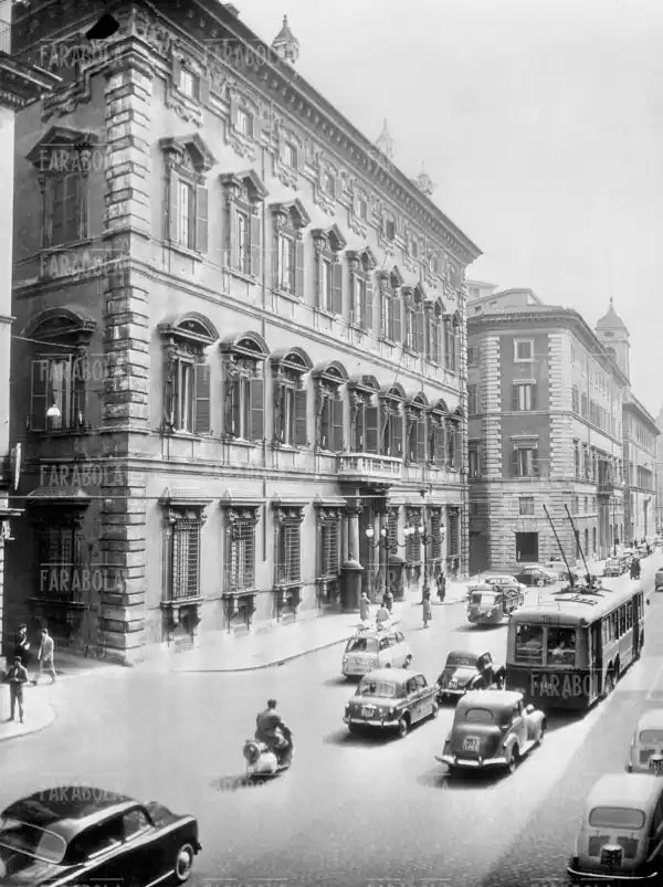 Palazzo Madama, sede del Senato, Roma, 1959