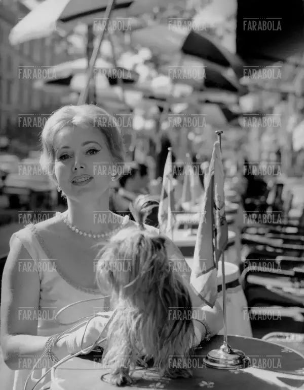 Zsa Zsa Gabor, Film La contessa azzurra, Roma, 1959