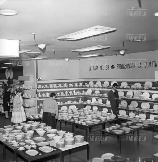 Interno della Rinascente, Milano, 1959