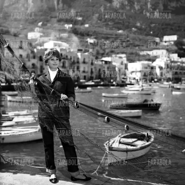 Sophia Loren, Capri, 1959
