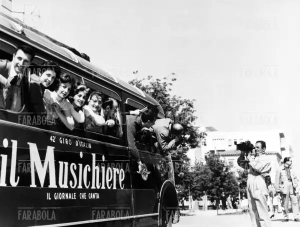 Pullman del Giro d'Italia dei cantanti, Il Musichiere, 1959