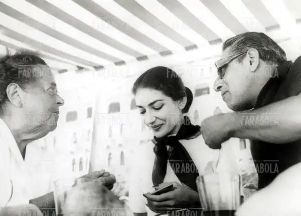Maria Callas e Aristotele Onassis, Nizza, 1960