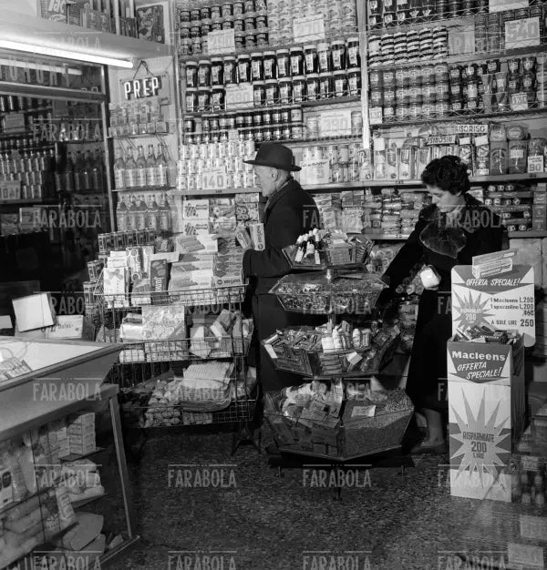 Supermercato, Milano, 1960