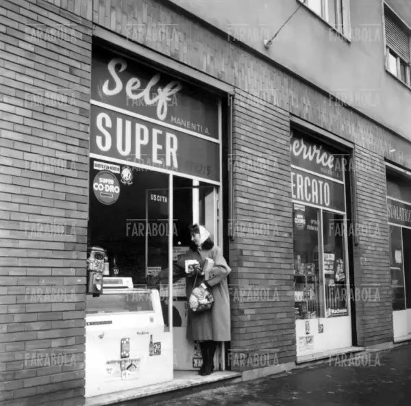 Supermercato, Milano, 1960