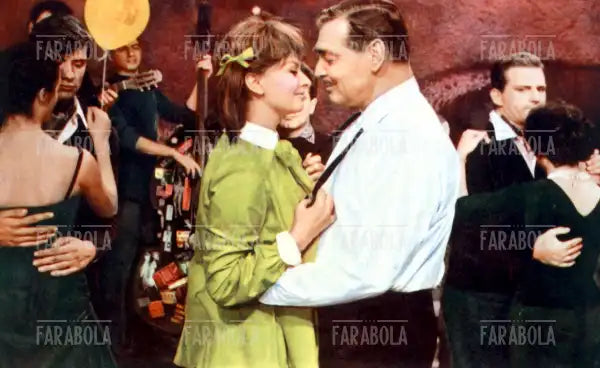 Sophia Loren e Clark Gable, Film La baia di Napoli, 1960