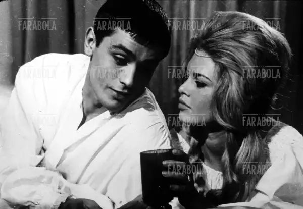 Alain Delon e Brigitte Bardot, anni 60