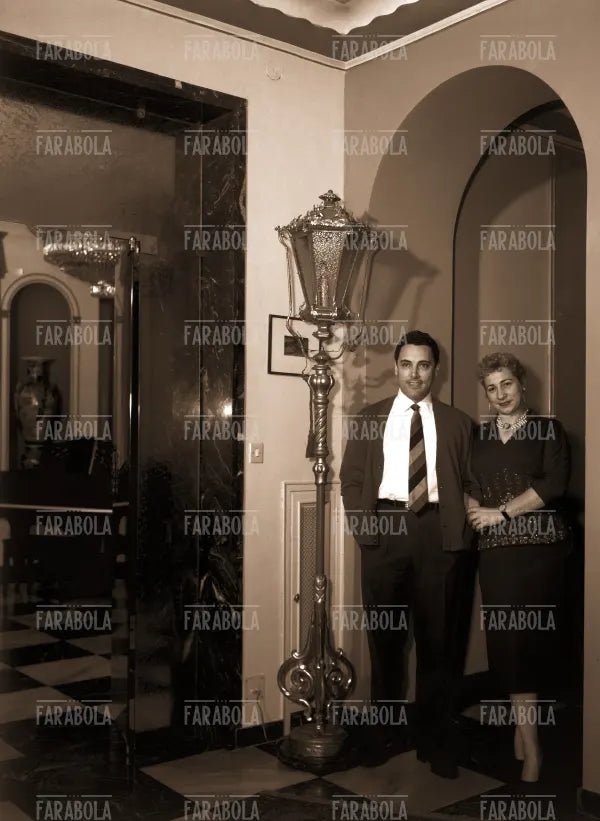 Mario Del Monaco con la moglie, anni 60
