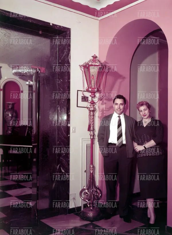 Mario Del Monaco con la moglie, anni 60