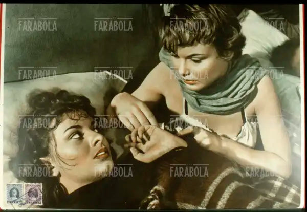 Sophia Loren su una cartolina, anni 60