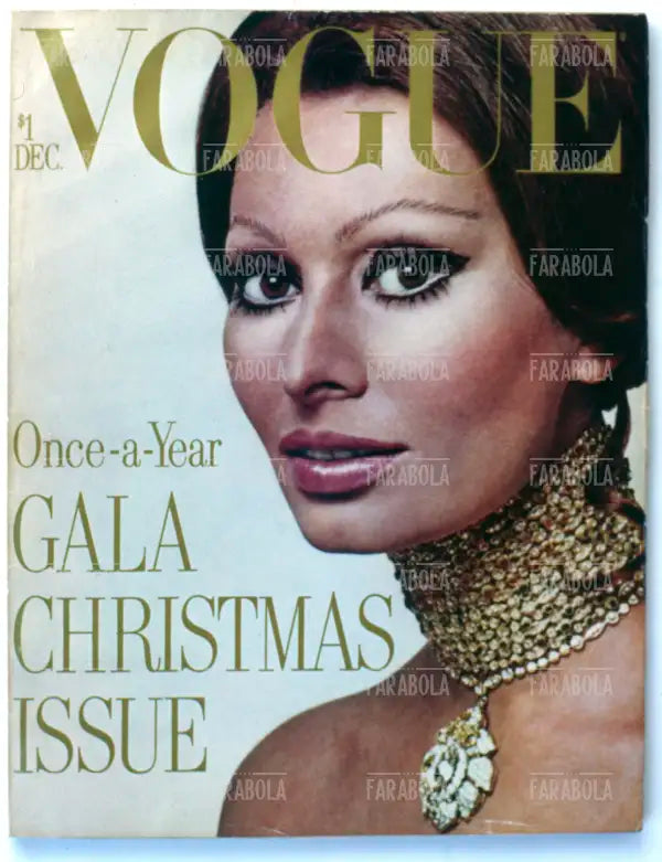 Sophia Loren, Copertina di Vogue, anni 60