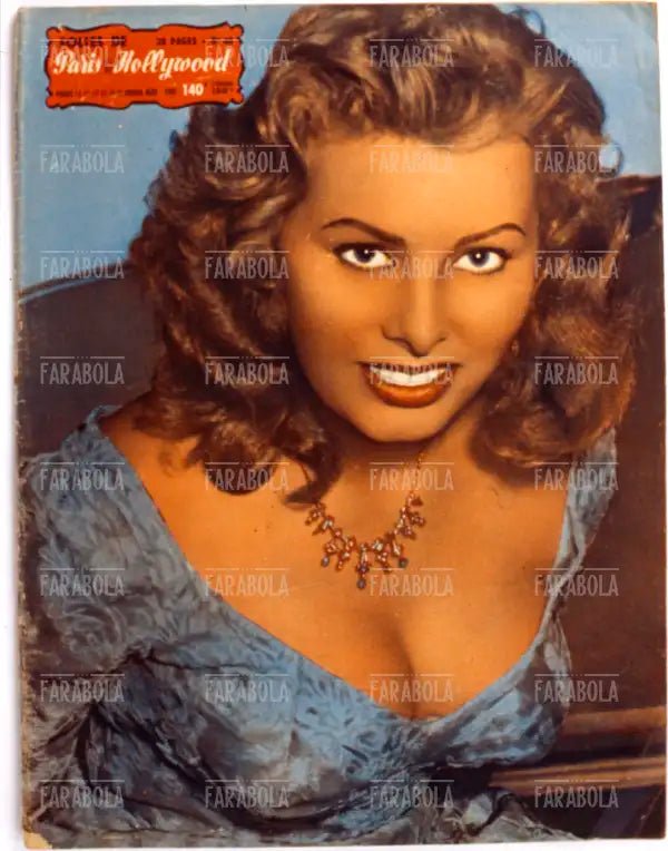 Sophia Loren, Copertina di Folies de Paris et de Hollywood, anni 60