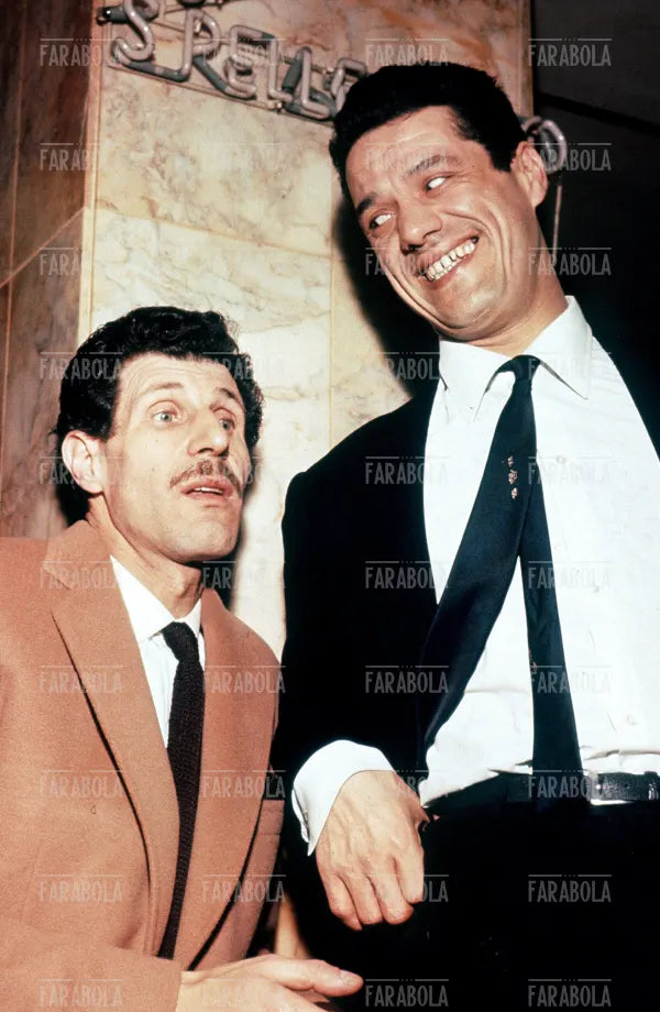 Franco Franchi e Ciccio Ingrassia, Milano, anni 60