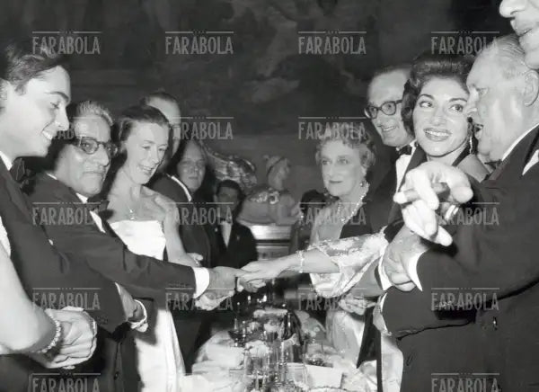 Aristotele Onassis e Maria Callas, Capodanno all'HÙtel de Paris, Montecarlo, 1961